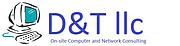 Logo of D&T On-site Computer Network Consulting